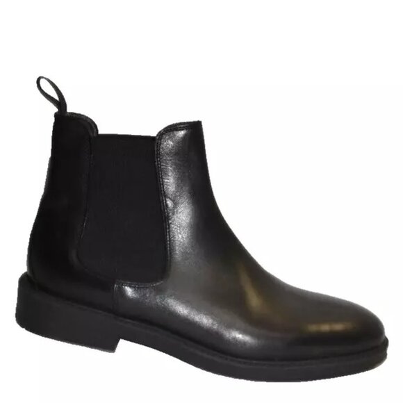 New! To Boot New York Wilford Chelsea Boot Black Size 10 US Leather DD406 main image 4